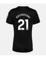 Tottenham Hotspur Dejan Kulusevski #21 Bortedrakt Dame 2025-26 Korte ermer